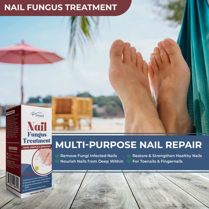 Toenail Fûngus Treatment, Nail Treatment for Toenail, Toe Nail Treatment Extra Strength, Nail Repair for Cracked Damaged Nails and Fingernail, Nail Cure Liquid for Thick, Yellow, Discolored Nail