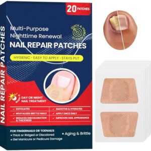 Toenail Fungus Treatment for Nail Repair Nail Fungus Treatment Extra Strength - Toe Nail Fungus Treatments Fungus Nail Treatment for Toenail and Fingernail - Nighttime Renewal Fungal Nail Patches